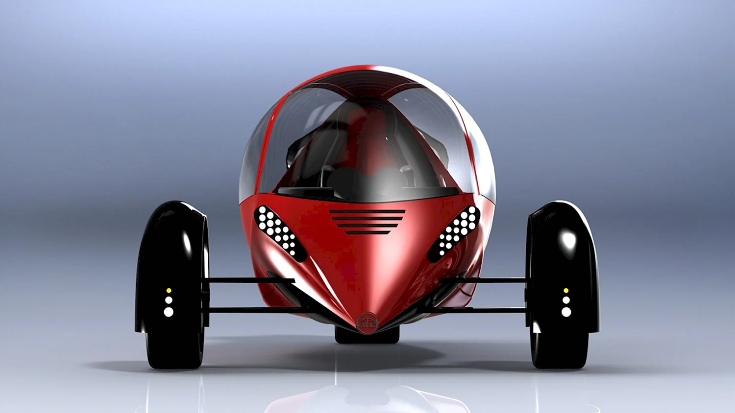 360 Electric 3 Wheeled Swerve Trike