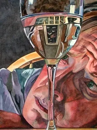 Алкоголик картина