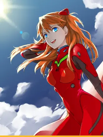 Аниме Евангелион Аска