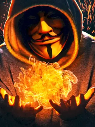 Анонимус в огне