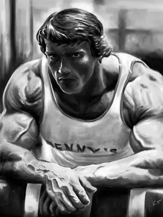 Arnold Schwarzenegger Golds Gym