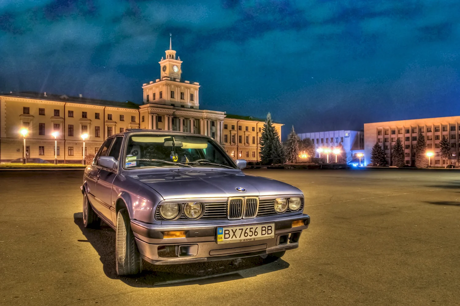 БМВ В городе