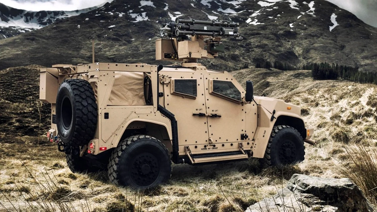 Бронеавтомобиль JLTV SHORAD