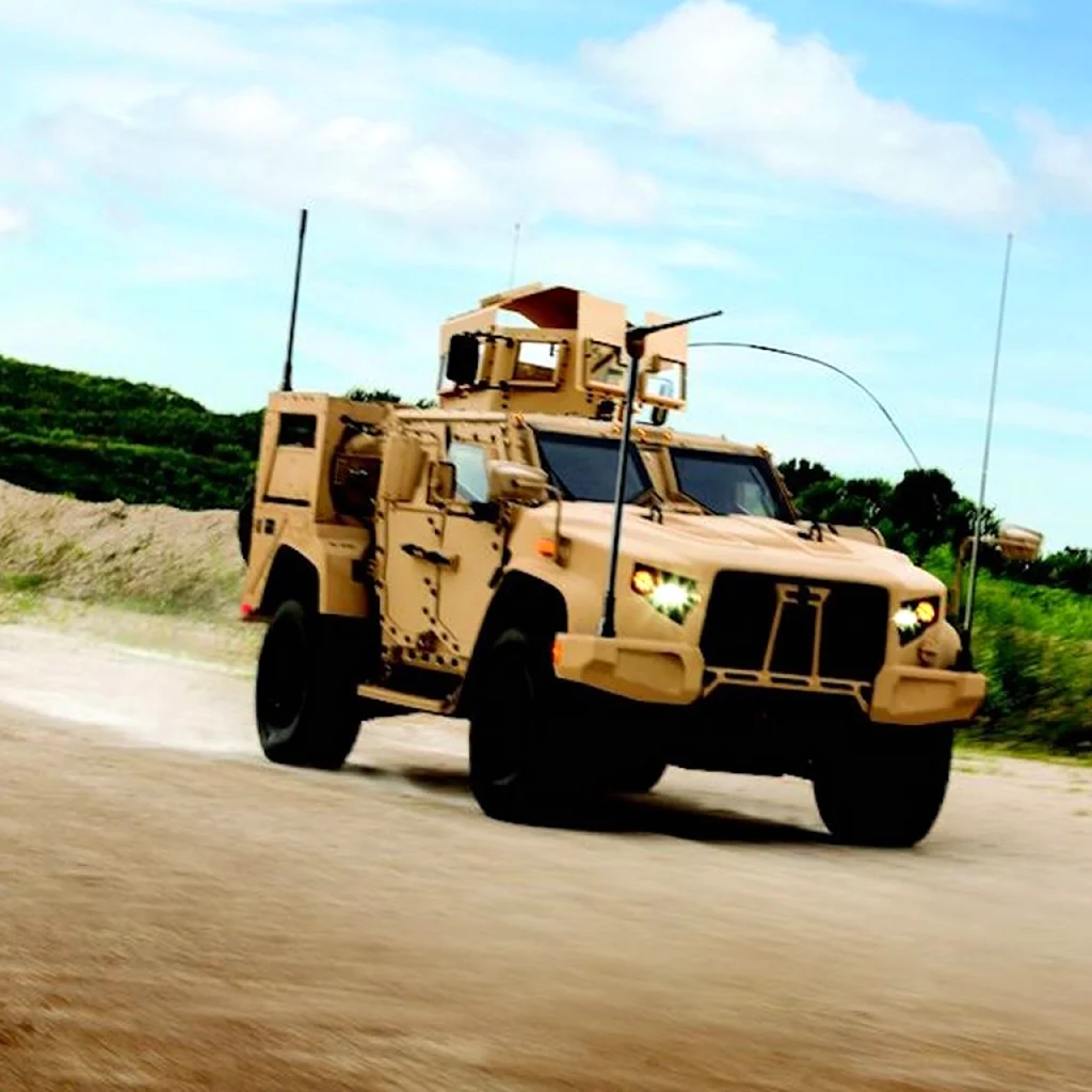Бронеавтомобиль Ошкош JLTV подвеска