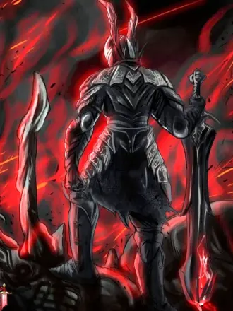 Черный рыцарь дарк соулс арт