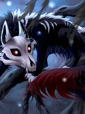 Демон Лис Ногицунэ