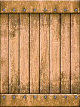 Деревянный ящик вид сверху