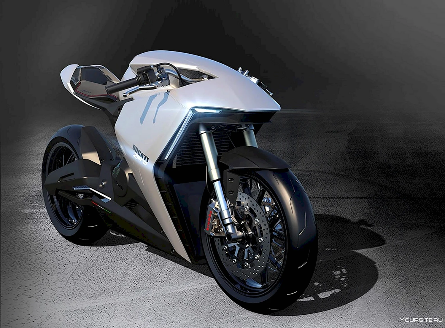 Электромотоцикл Ducati