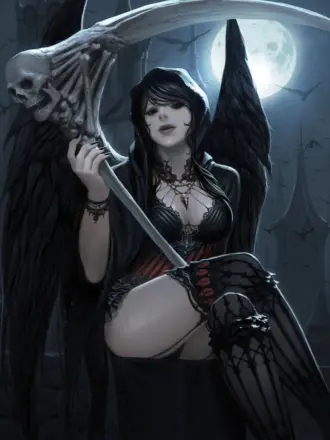 Female Grim Reaper