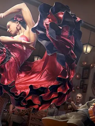 Фламенко танец страсти