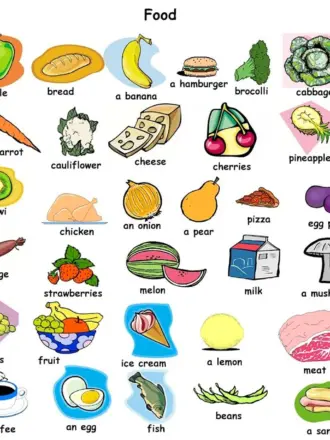 Food English Vocabulary