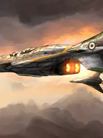 Истребитель дизельпанк