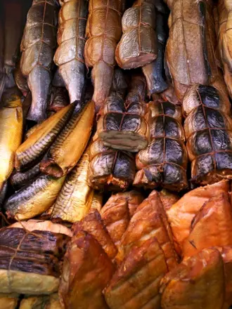 Копченая рыба Куршская коса