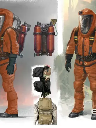 Костюм ученого сталкер