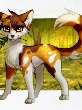 Коты Воители Пестролистая