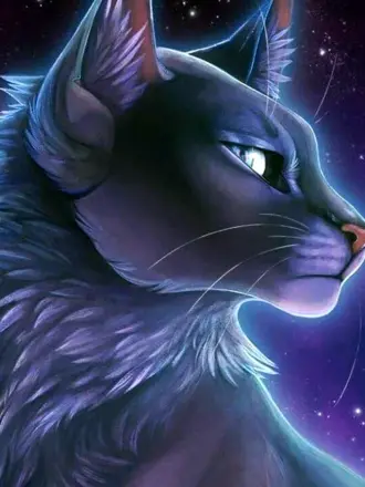 Коты Воители синяя звезда