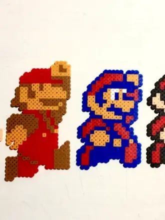 Марио БРОС пиксельный