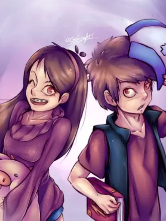 Мэйбл Пайнс и Диппер Пайнс любовь