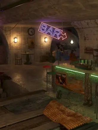 Метро 2033 бар арт