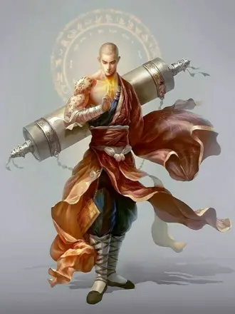 Монах Шаолинь Art