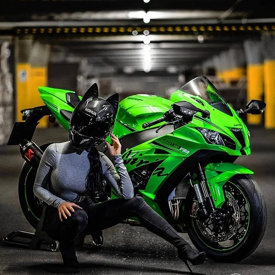 Мототаня мотоцикл Kawasaki