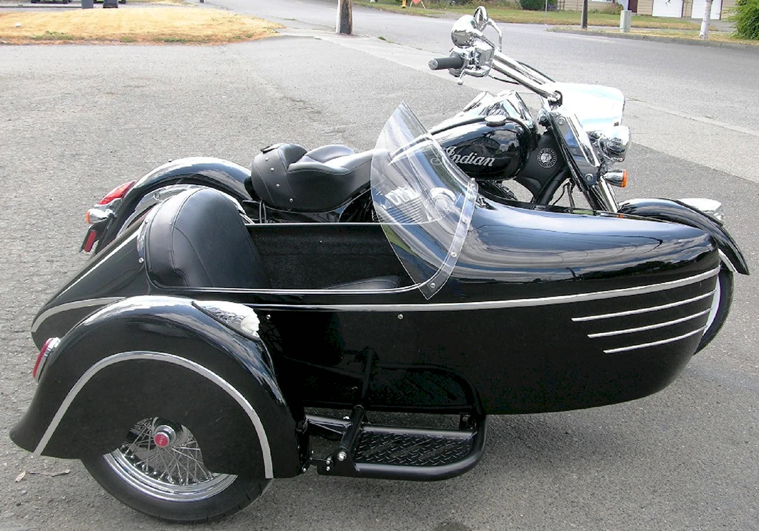 Мотоцикл indian Chief Vintage с люлькой