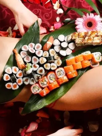 Nyotaimori Япония.