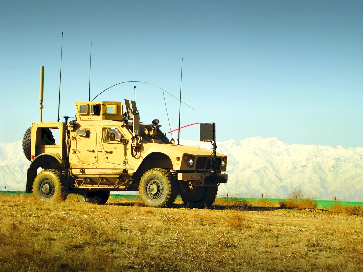 Oshkosh m-atv и броневик тигр