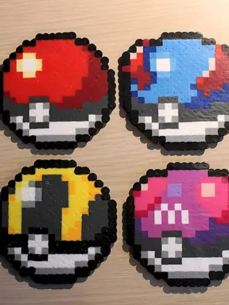 Покебол Pixel Art