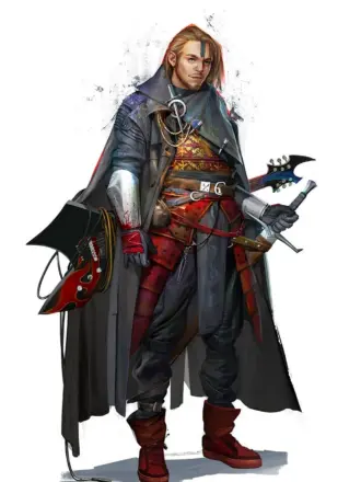 Полуэльф бард ДНД