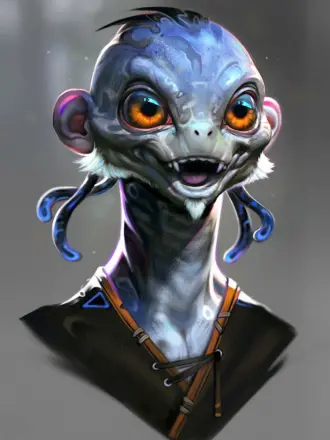 Пришелец арт человекоподобный