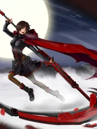 RWBY Руби Роуз оружие