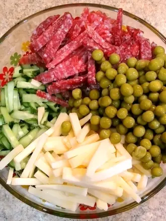 Салаты на скорую руку