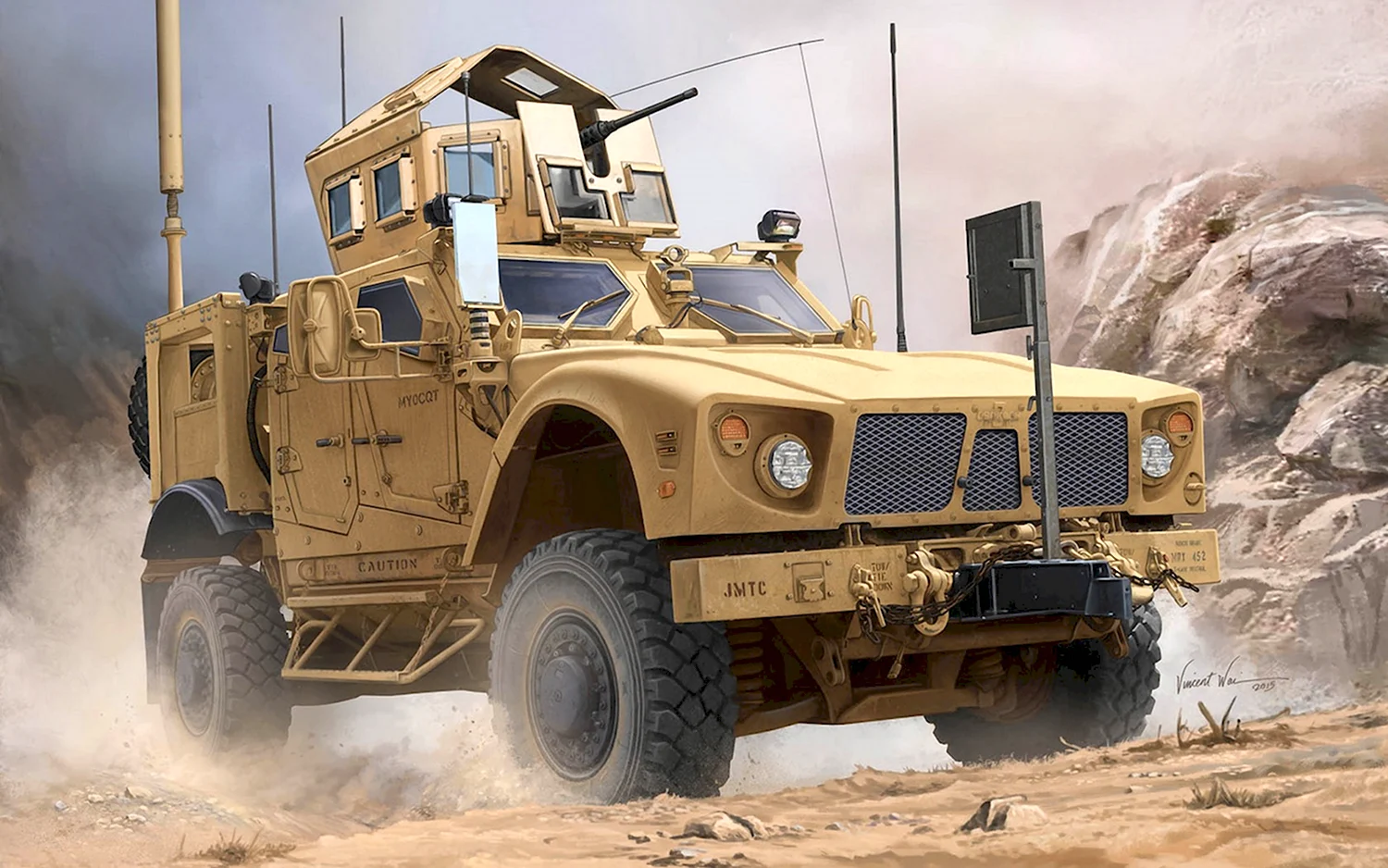 Сборная модель Trumpeter us m-atv MRAP 00930 116