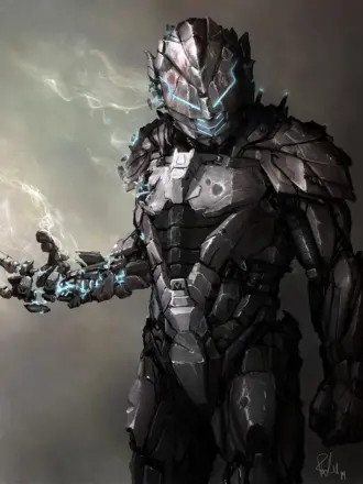 Sci Fi арт Armor