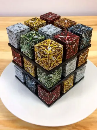 Седрик Гроле кубик Рубика