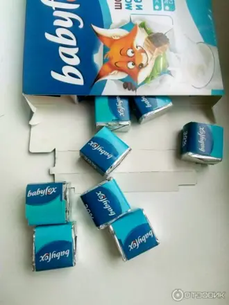 Шоколад Babyfox молочный 90 г