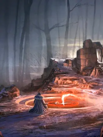 Святилище культистов дарк фэнтези арт
