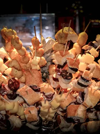 Торт из шашлыка
