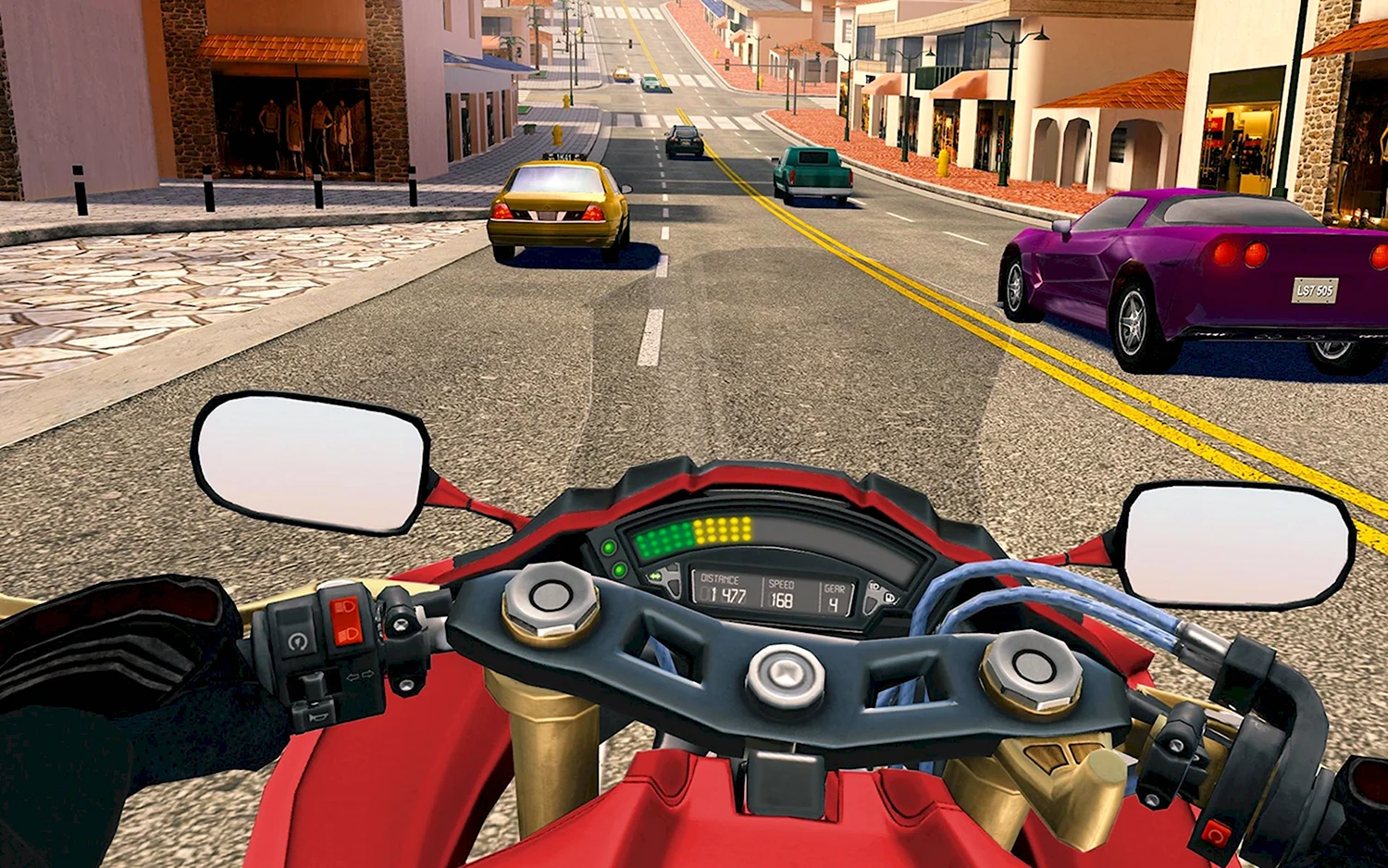 Traffic Racer мотоциклы