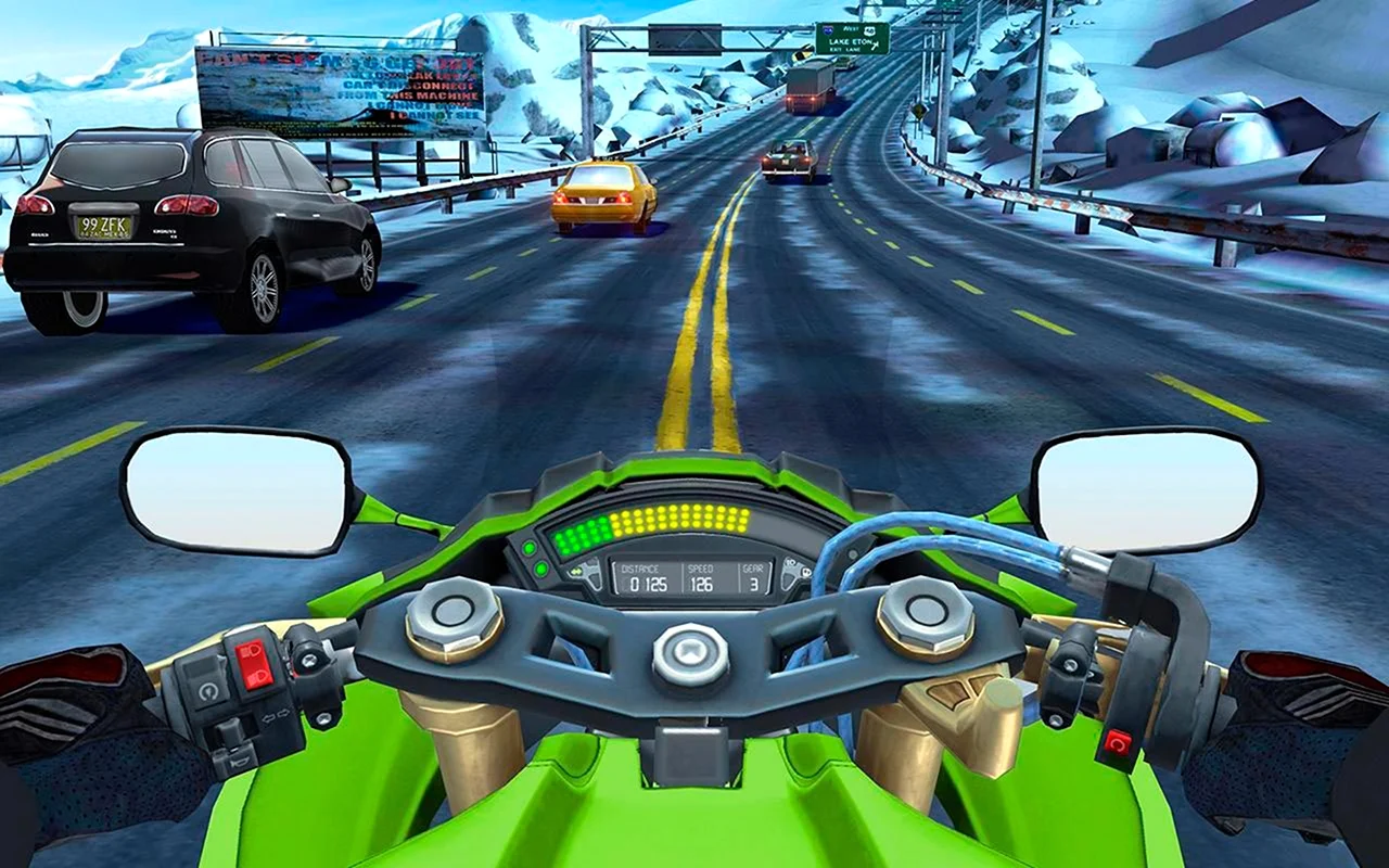 Traffic Racer мотоциклы