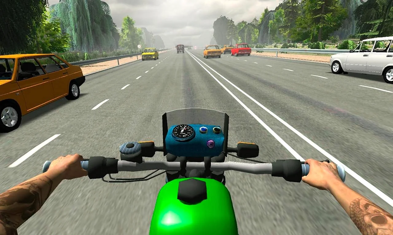Traffic Racer мотоциклы