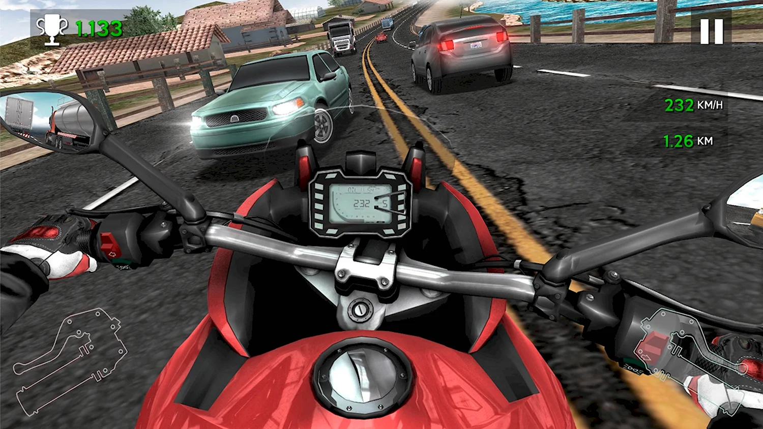 Traffic Rider мотоциклы
