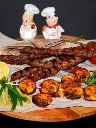 Украшение шашлыка
