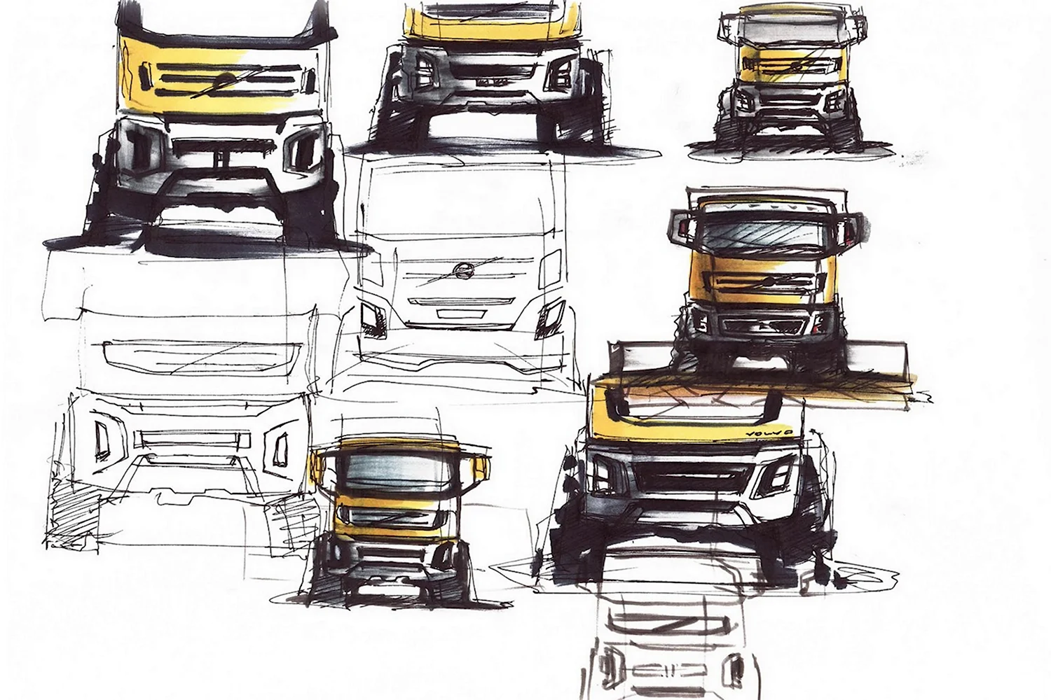 Volvo Truck vector