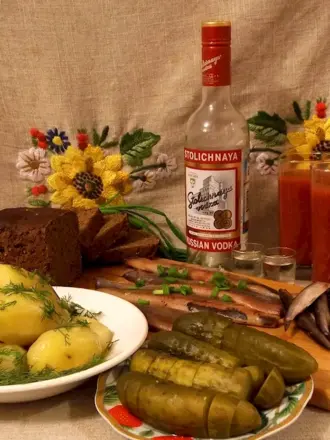 Закуски к водке