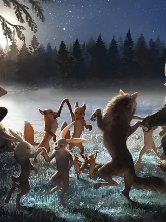 Звери у костра