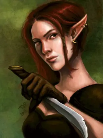 Baldurs Gate 3 тифлинг