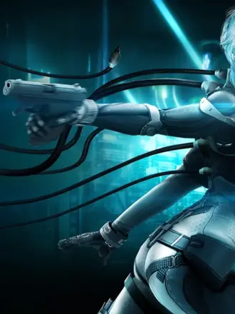 Cyberpunk 2077 Мотоко Кусанаги
