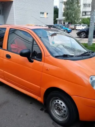 Daewoo Matiz оранжевый